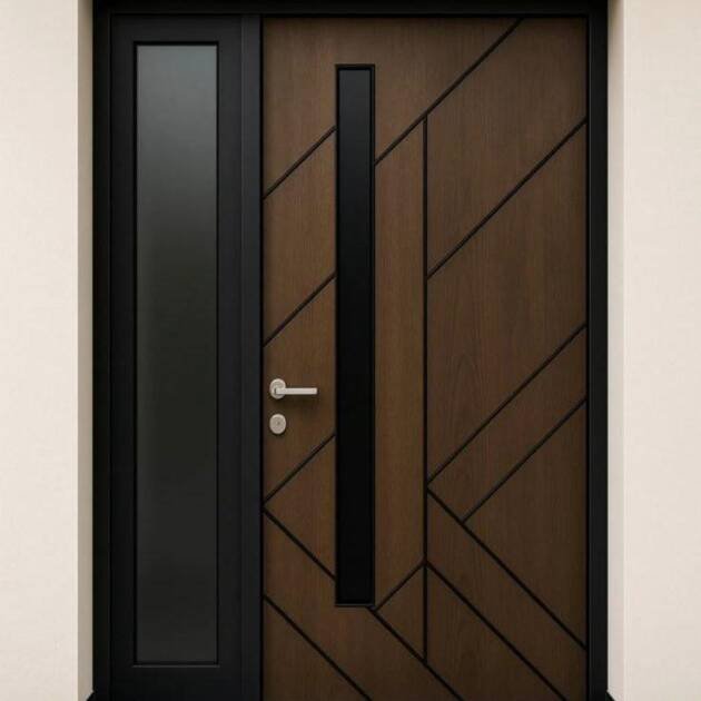 باب ألمنيوم مودرن