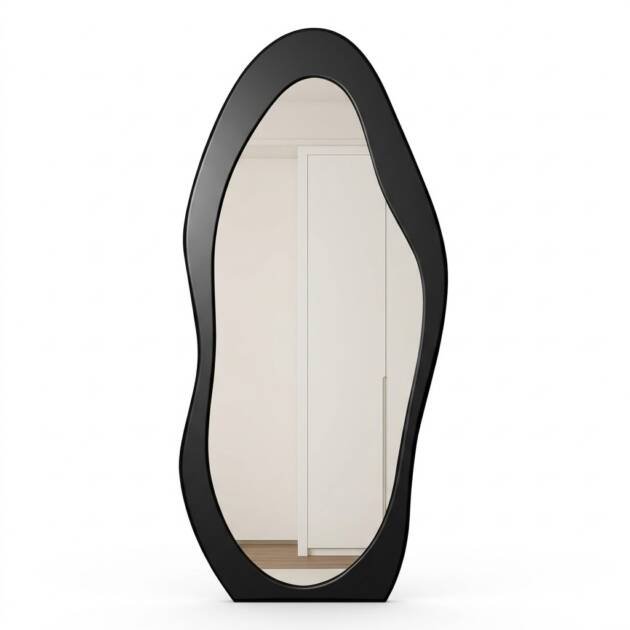 مرايا مودرن تصميم عصري متناغم مصنوعة من معدن الزجاج بسماكة 3 ملم