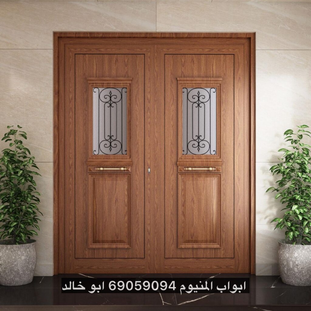 تركيب ابواب المنيوم 69059094 ابو خالد ابواب خارجية ابواب محورية ابواب مودرن 